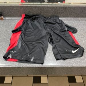 Collectors worn by Timur Black & Red Gym Shorts